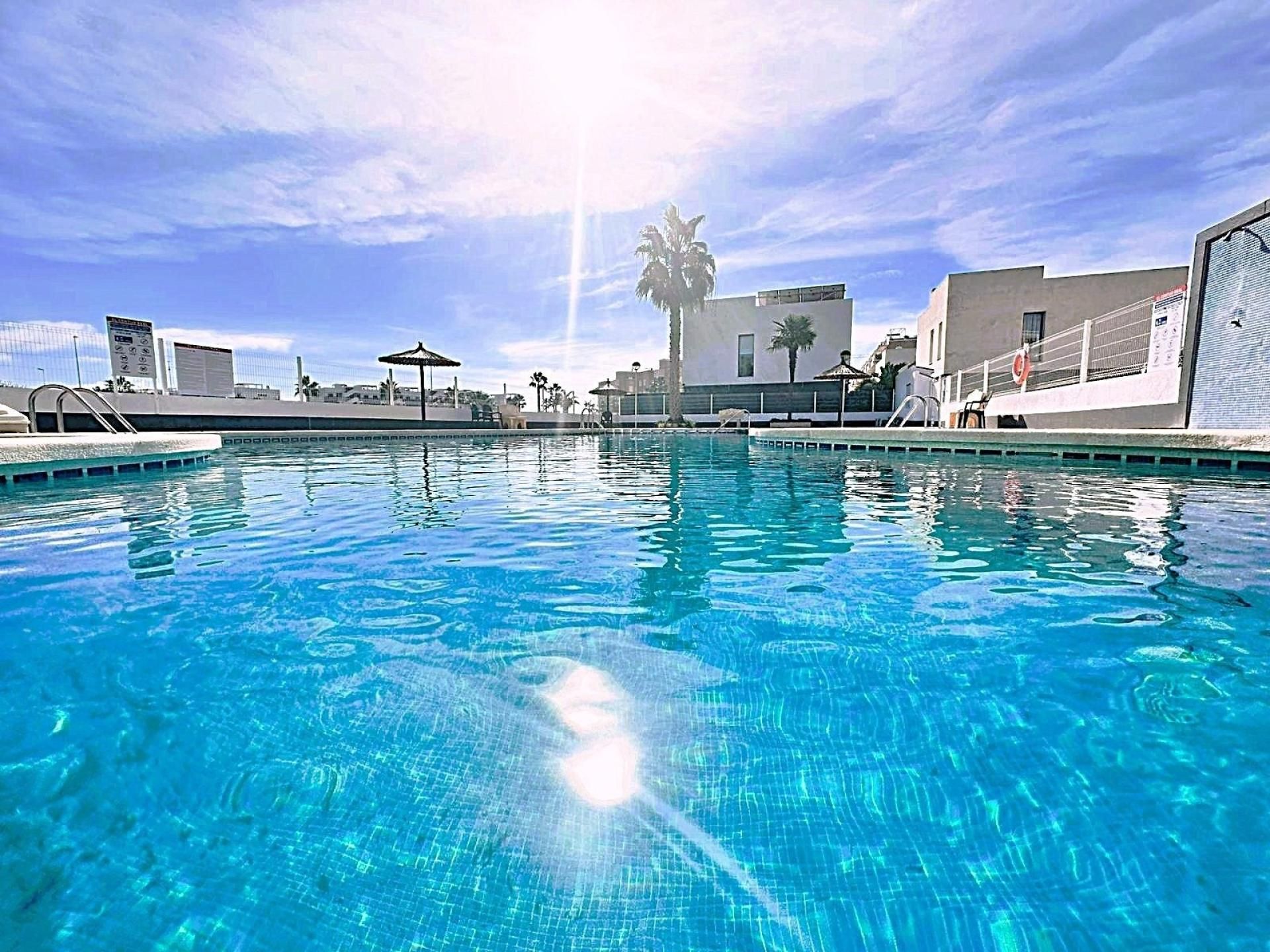 Swimming pool of Single-family semi-detached for sale in Guardamar del Segura  with Heating, Balcony and Community pool