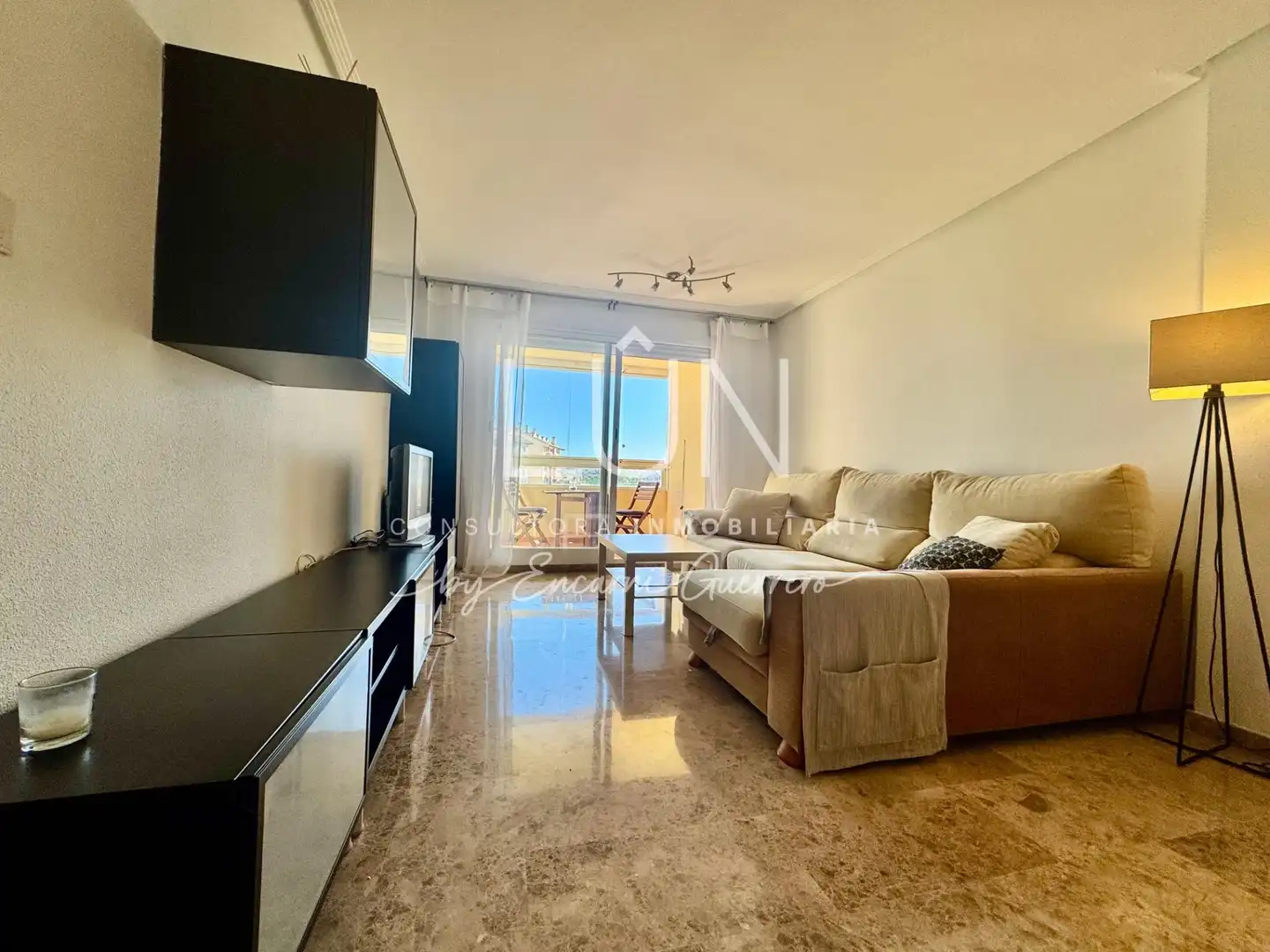 Sala de estar de Apartamento de alquiler en Molina de Segura con Aire acondicionado, Terraza y Amueblado