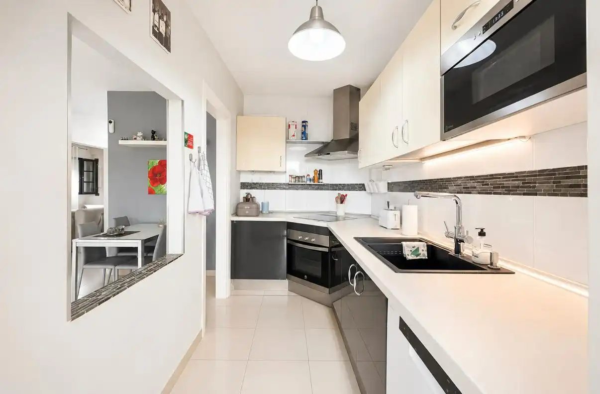 Kitchen of Flat for sale in Arona  with Furnished, Balcony and Community pool