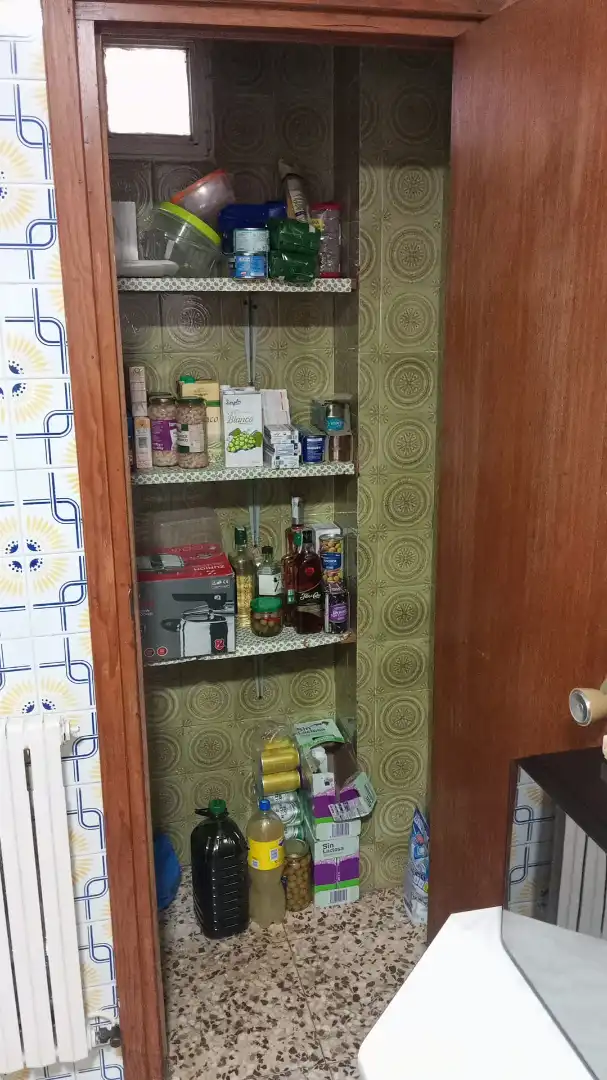 Kitchen of Flat for sale in Albacete  with Air Conditioner, Heating and Balcony