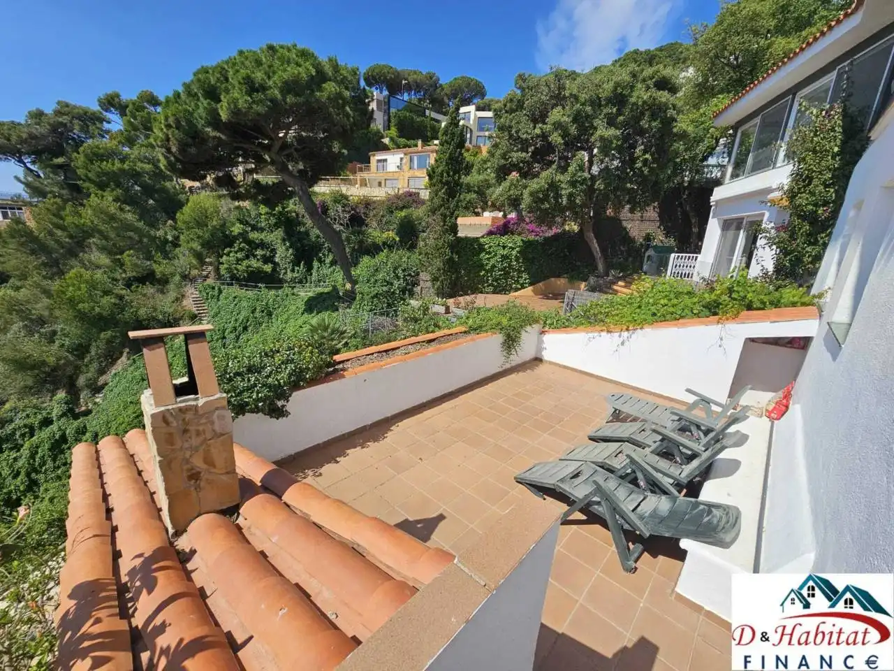 Jardín de Casa adosada en venta en Lloret de Mar con Aire acondicionado, Calefacción y Jardín privado