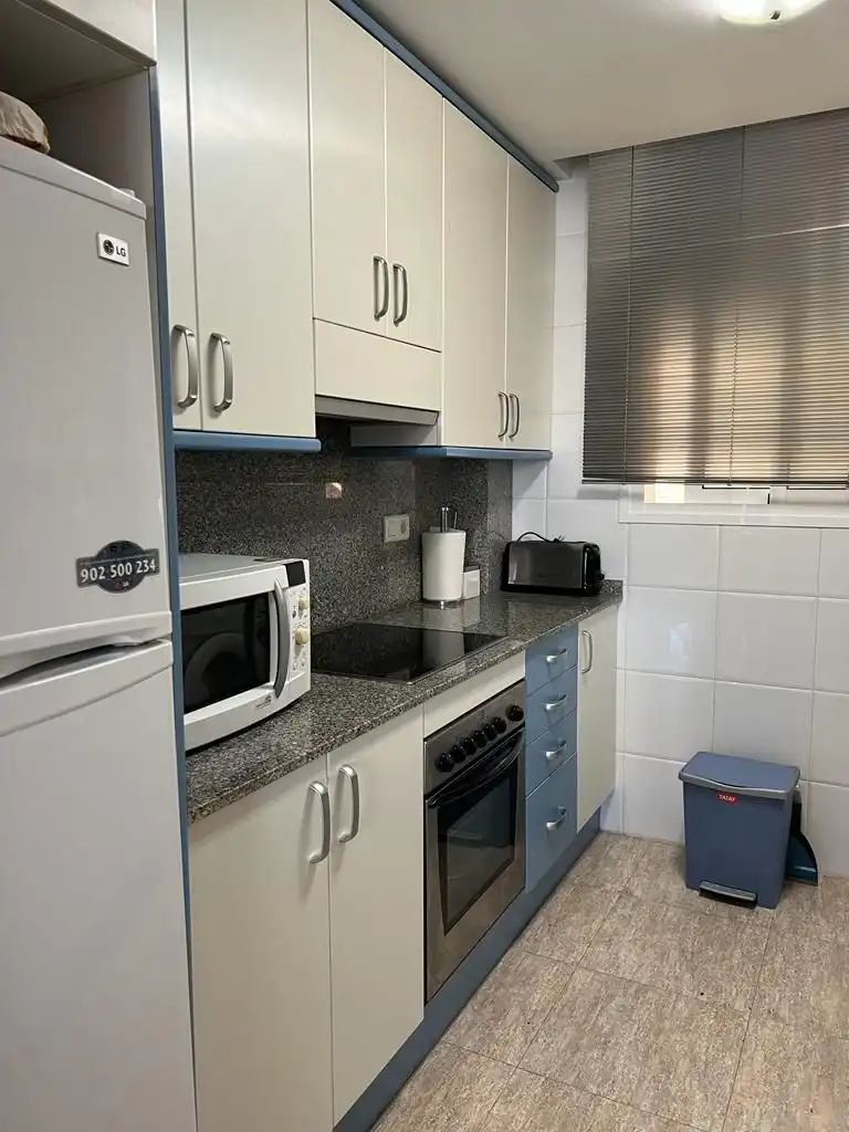 Cuina de Apartament en venda en Alcanar amb Terrassa, Traster i Piscina comunitària