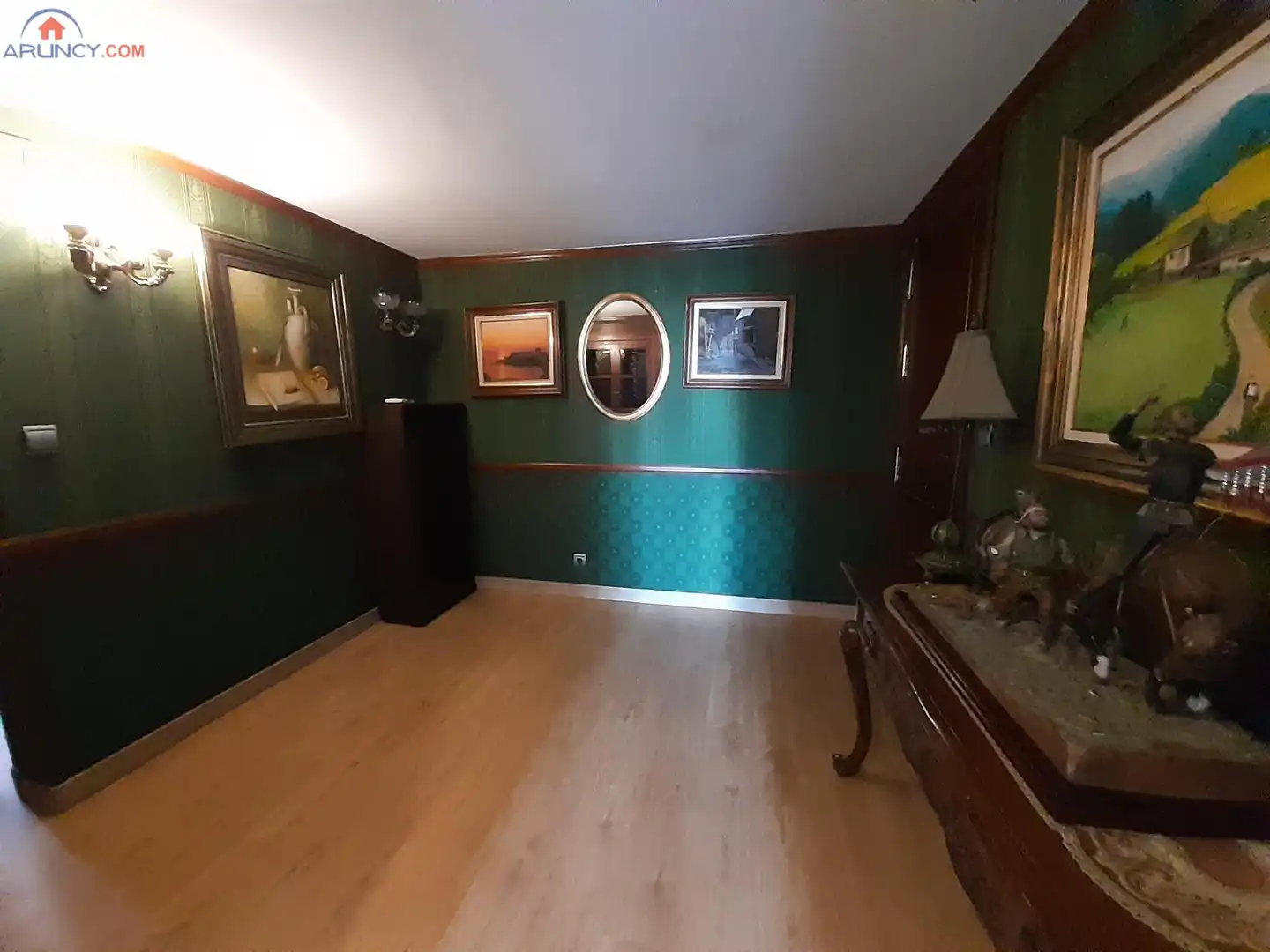 Esszimmer von Wohnung zur Miete in Sevilla mit Klimaanlage, Privatgarten und Parkett