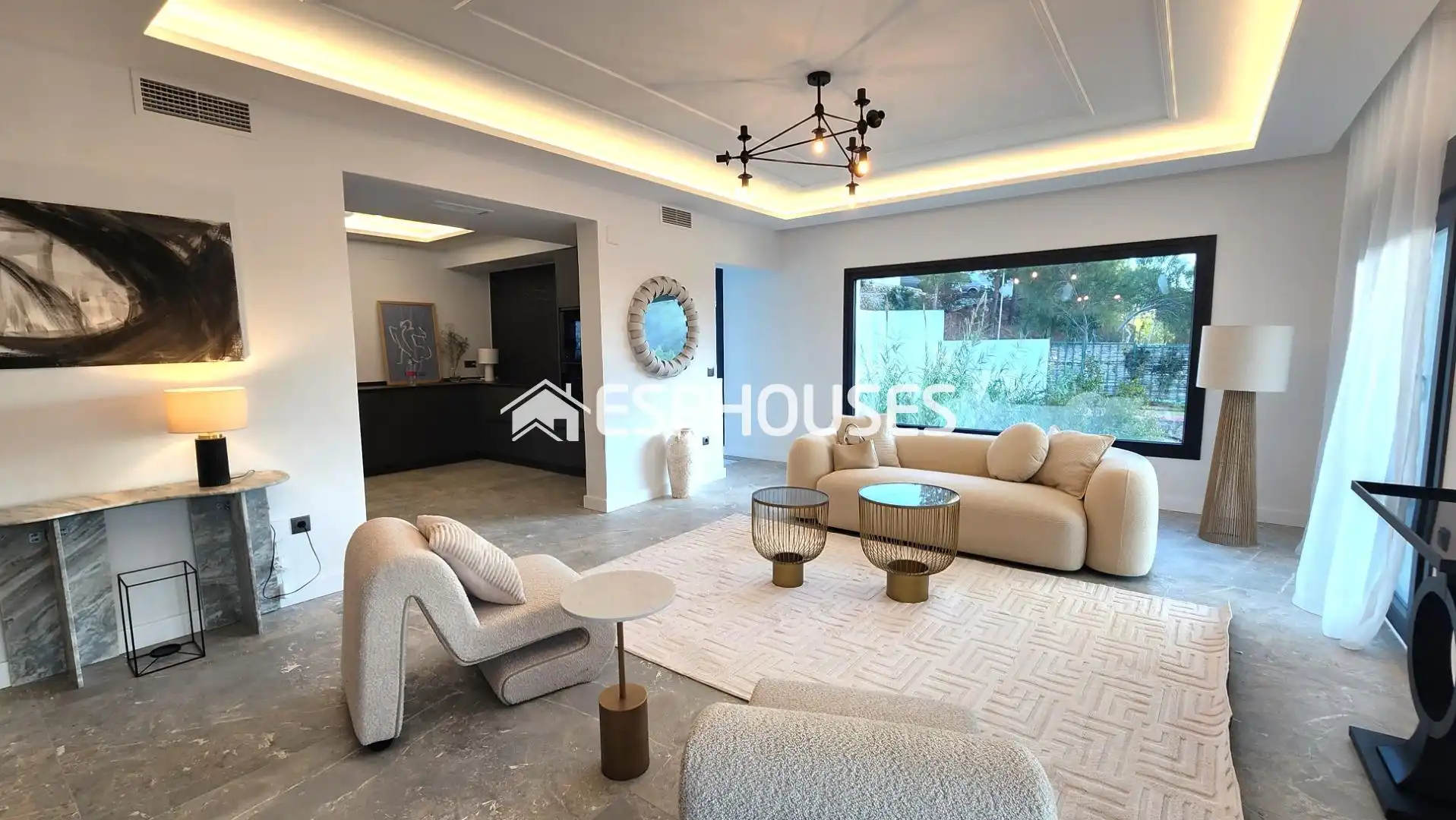 Sala de estar de Casa o chalet en venta en Altea con Balcón