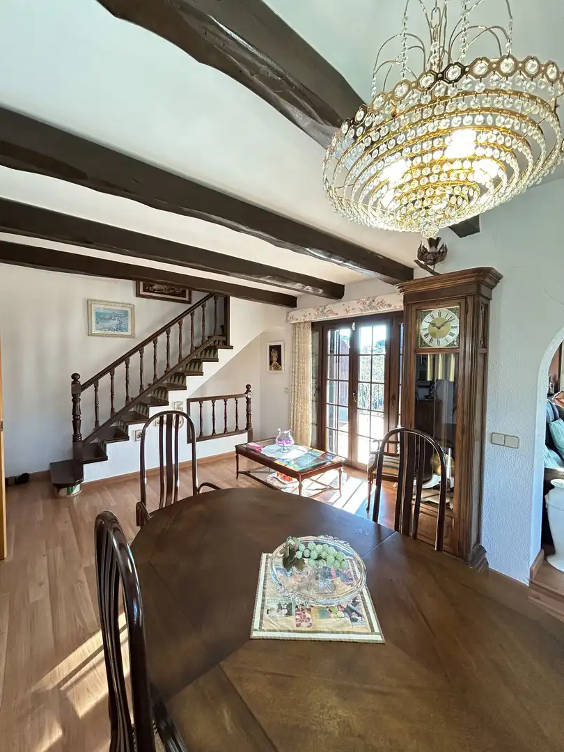 Comedor de Casa o chalet en venta en Santa Coloma de Farners con Calefacción, Jardín privado y Terraza