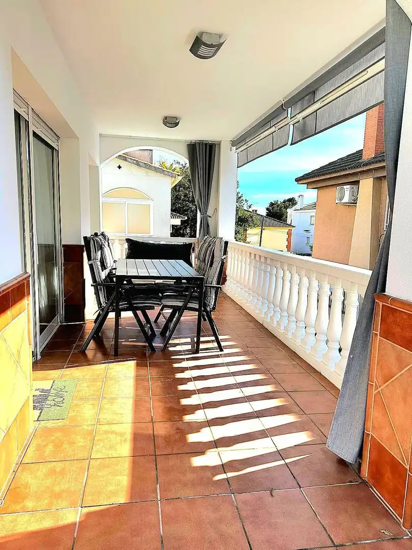 Terraza de Casa o chalet en venta en Calafell con Aire acondicionado, Calefacción y Jardín privado