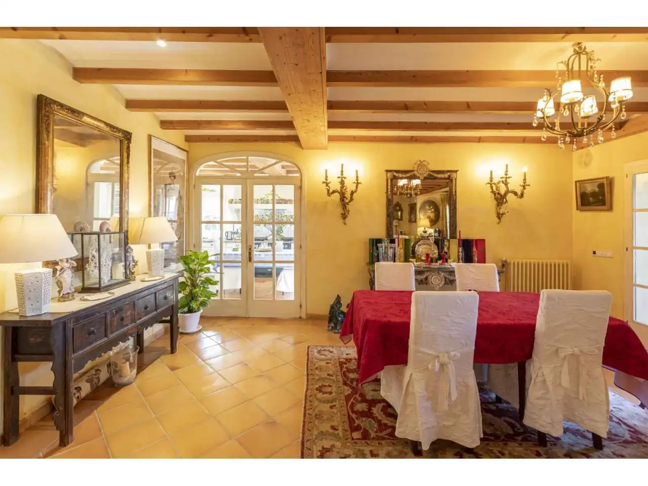 Comedor de Finca rústica en venta en Montuïri con Aire acondicionado, Calefacción y Jardín privado