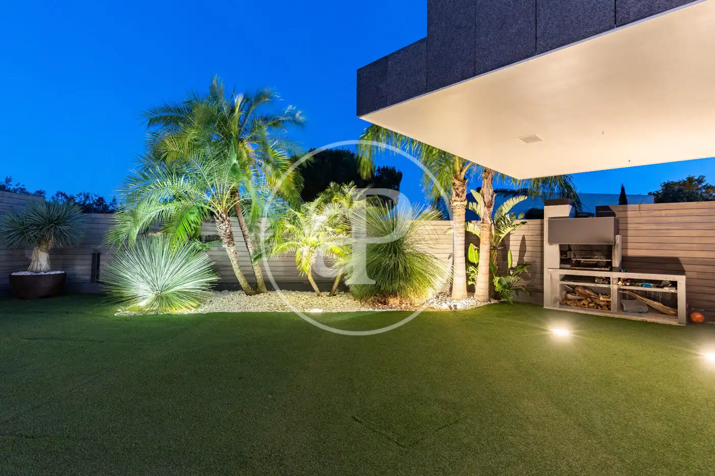 Terrassa de Casa o xalet en venda en Sant Cugat del Vallès amb Aire condicionat, Calefacció i Jardí privat