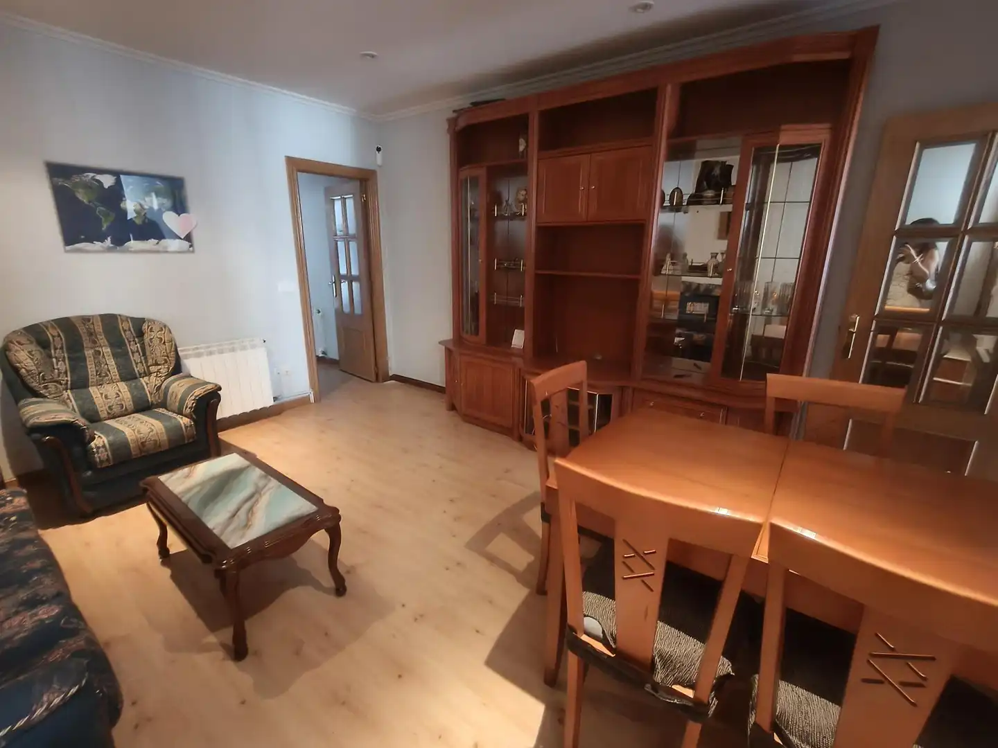 Sala d'estar de Casa o xalet en venda en Zamora Capital  amb Calefacció, Moblat i Alarma