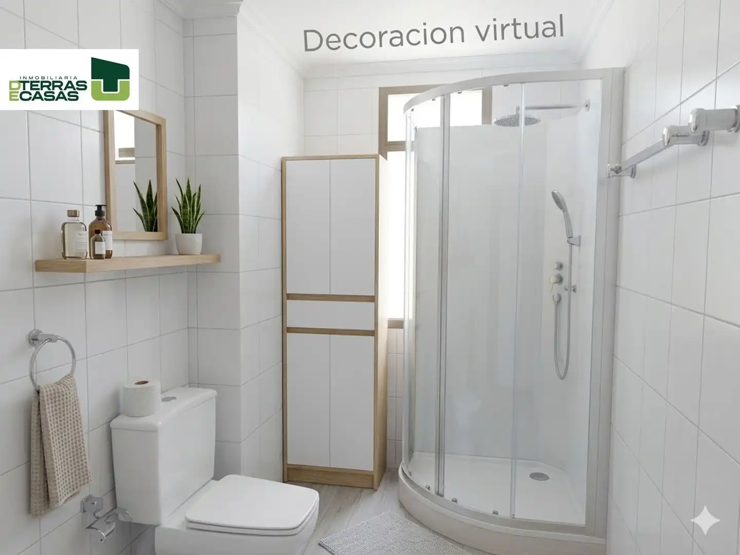 Baño de Piso en venta en Pontevedra Capital  con Calefacción, Terraza y Trastero