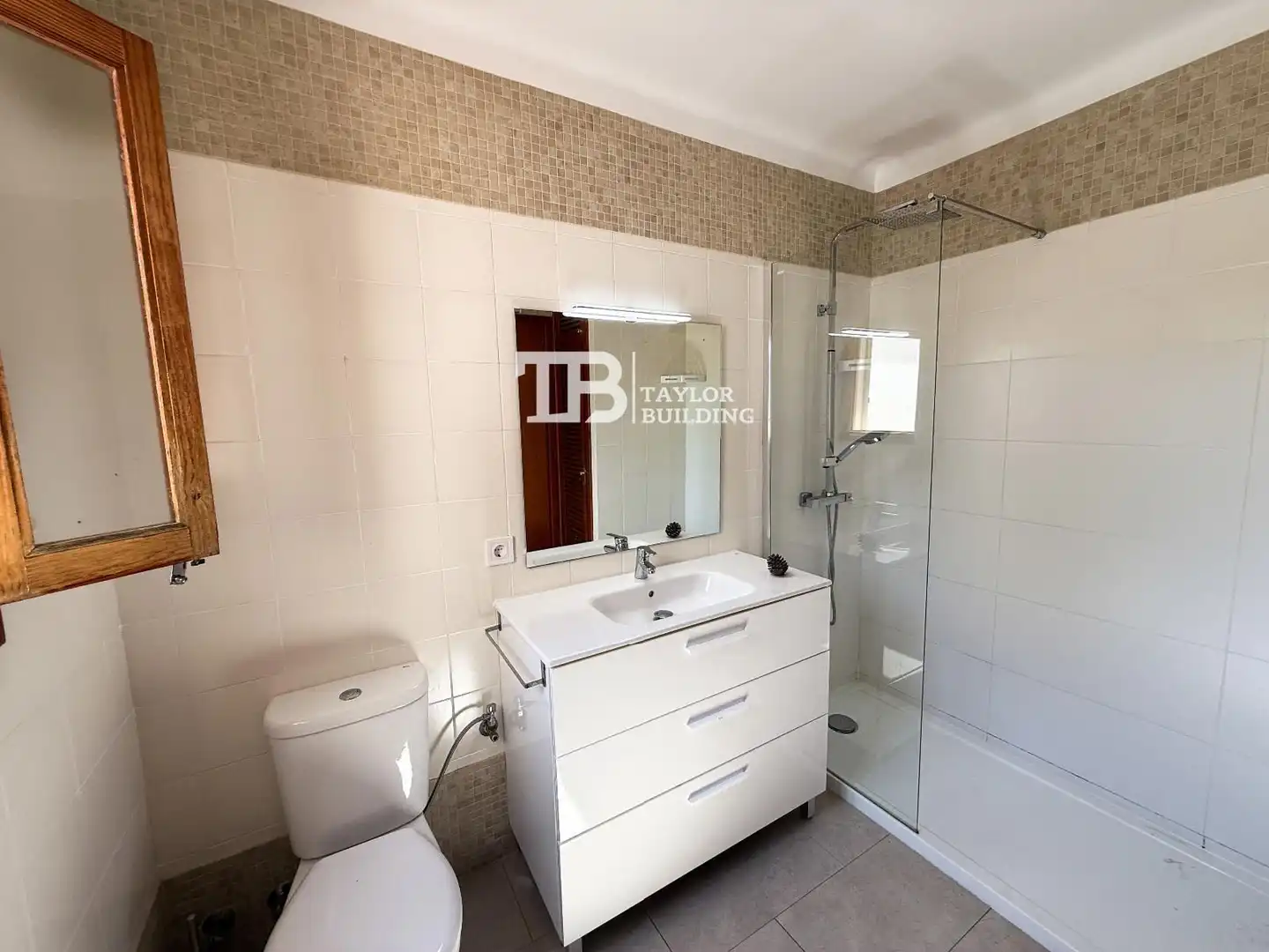 Badezimmer von Haus oder Chalet zum Verkauf in Llucmajor mit Klimaanlage, Heizung und Terrasse