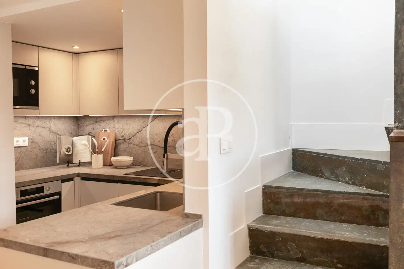 Kitchen of Duplexes for sale in Madrid  with Air Conditioner, Heating and Terrace