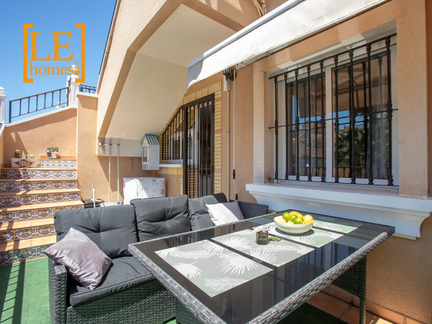 Terrassa de Apartament en venda en Orihuela amb Aire condicionat, Moblat i Forn