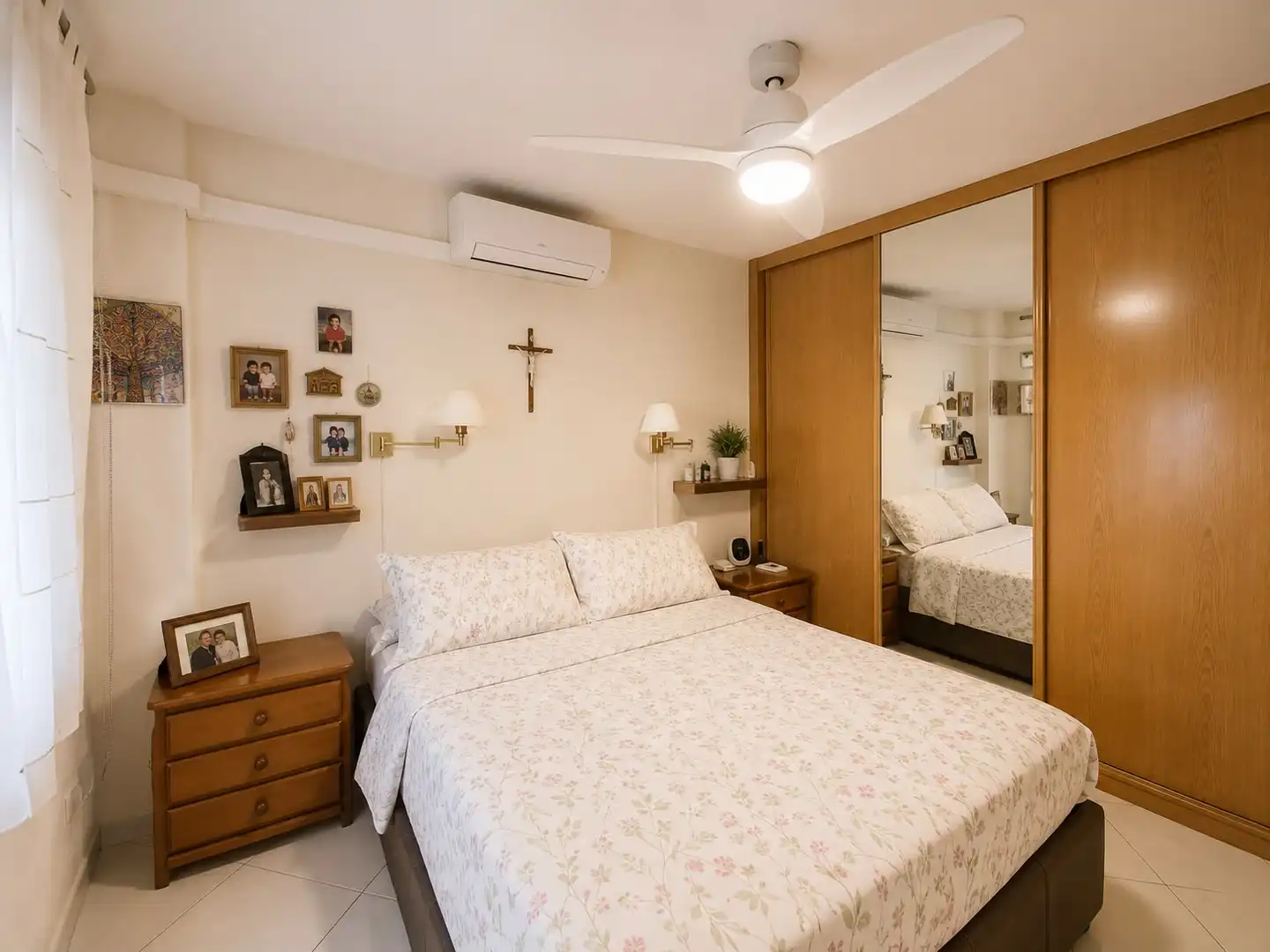 Bedroom of Flat for sale in Móstoles  with Heating and Terrace