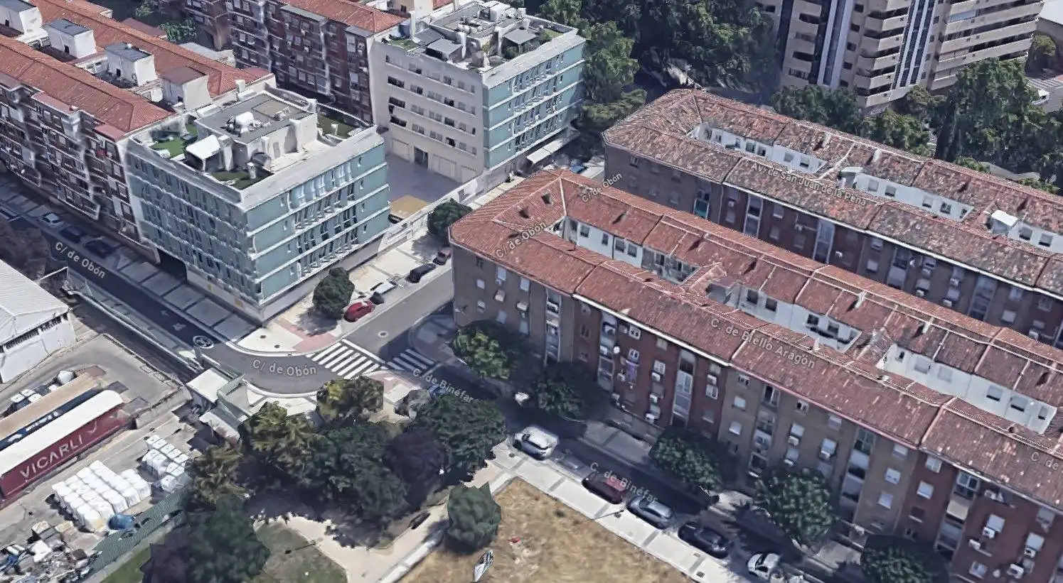 Vista exterior de Pis en venda en Zaragoza amb Balcó