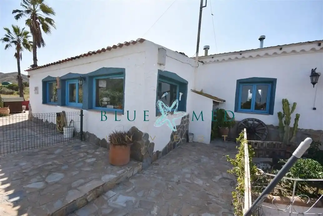 Vista exterior de Casa o chalet en venta en Mazarrón con Calefacción, Jardín privado y Terraza