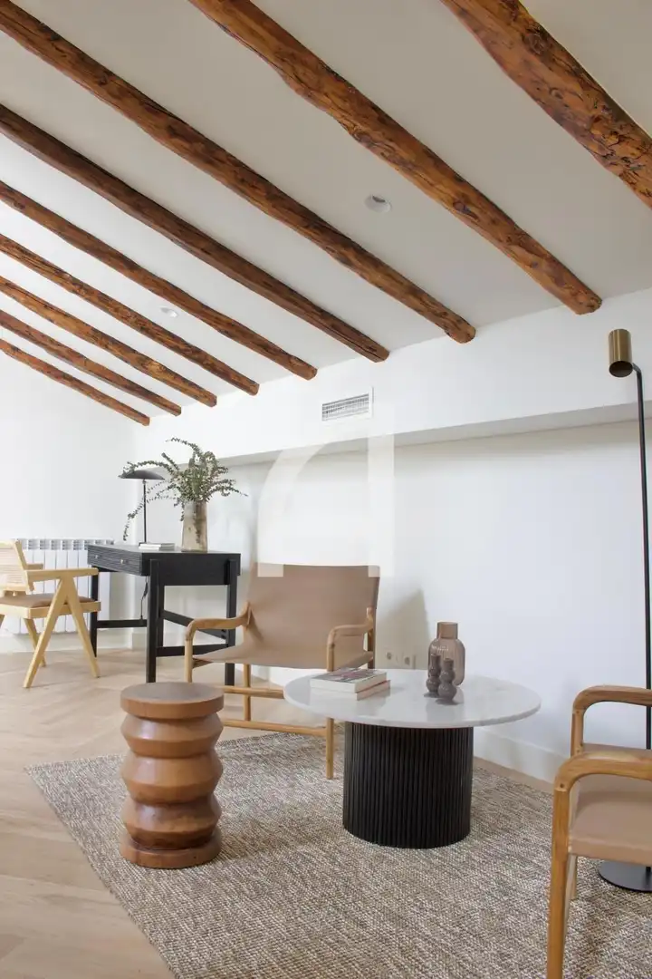 Living room of Duplexes for sale in Madrid  with Air Conditioner, Heating and Terrace