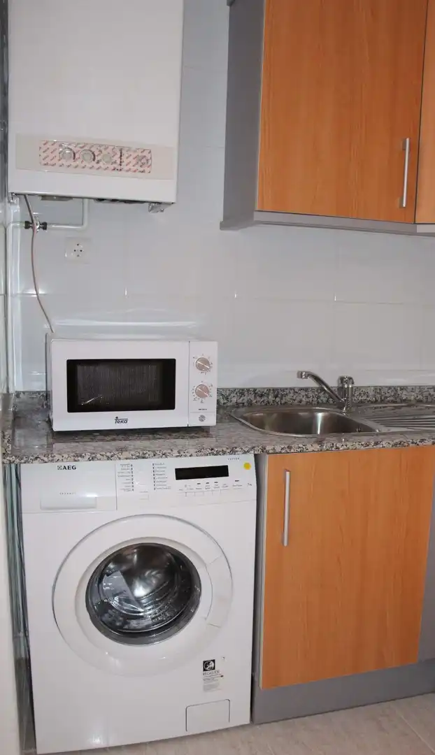 Kitchen of Flat for rent in Almansa  with Heating and Furnished