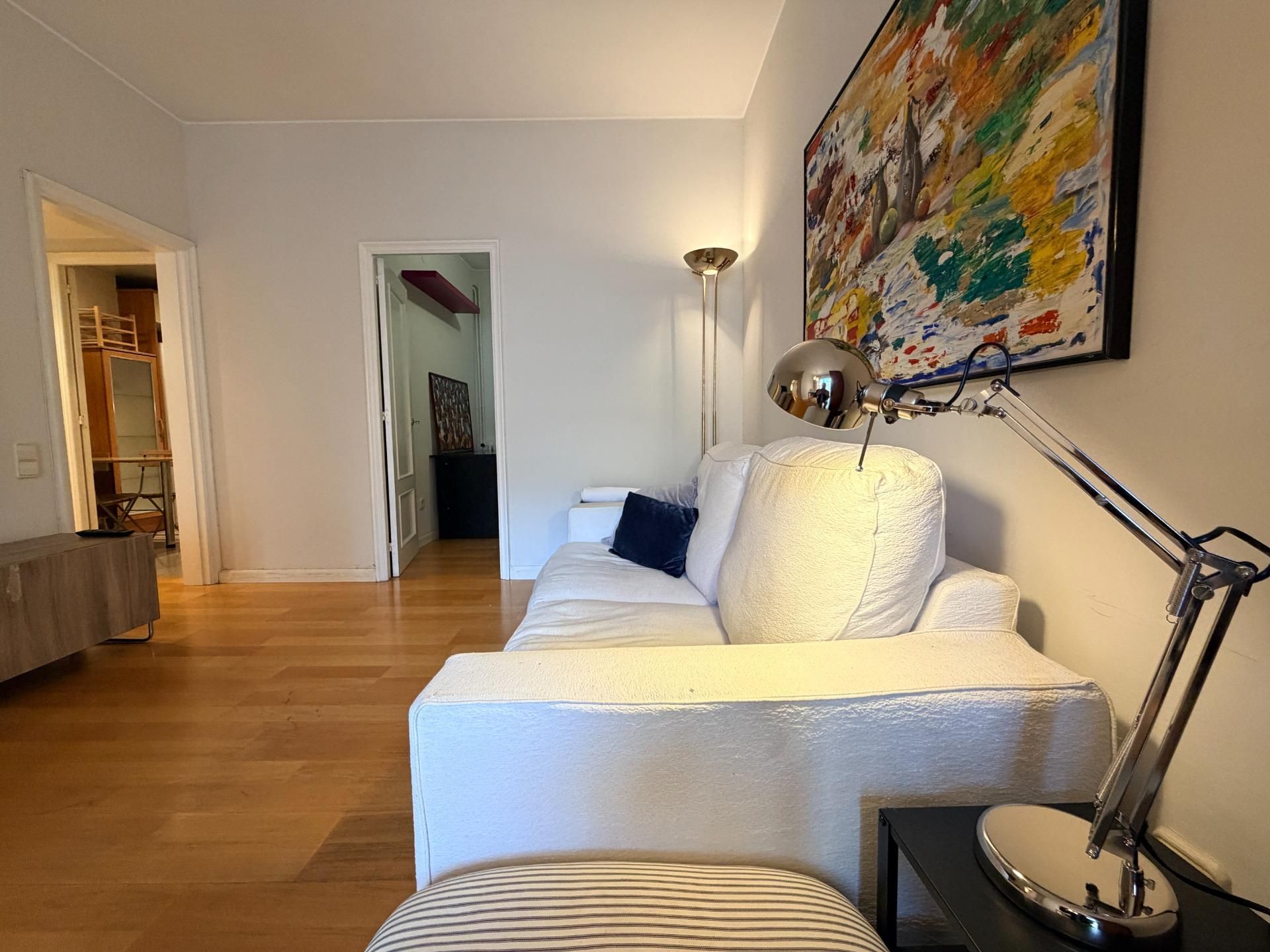 Living room of Flat to rent in  Barcelona Capital  with Heating