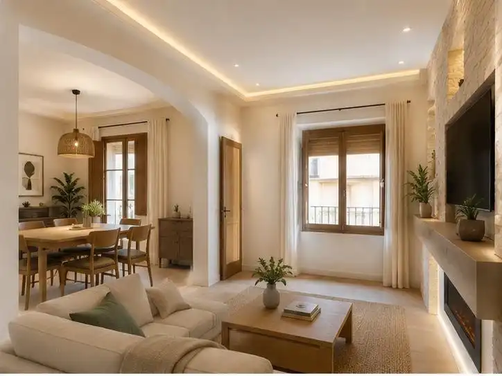 Living room of Flat for sale in La Jonquera