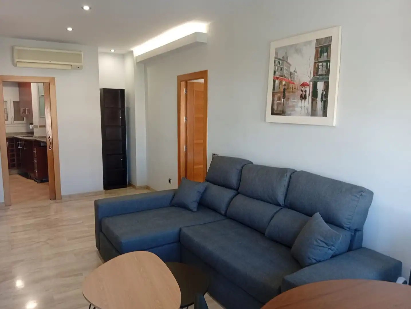 Living room of Flat for rent in Málaga  with Air Conditioner and Furnished