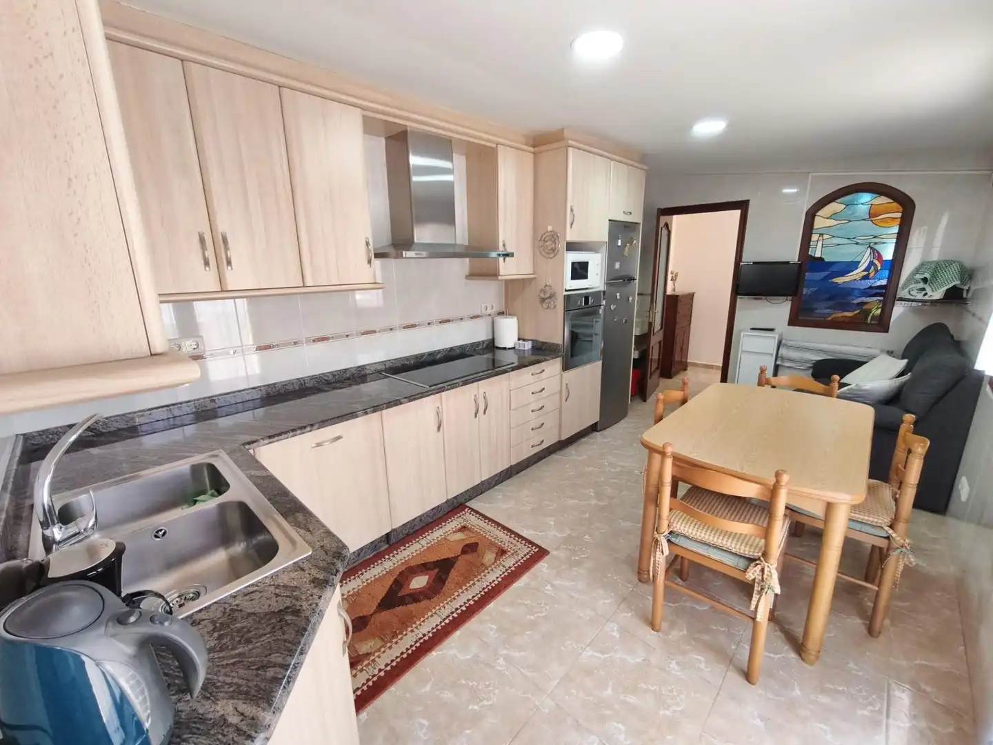 Cocina de Casa o chalet en venta en Ribeira con Calefacción