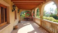 Terrassa de Casa o xalet en venda en L'Eliana amb Aire condicionat, Jardí privat i Piscina