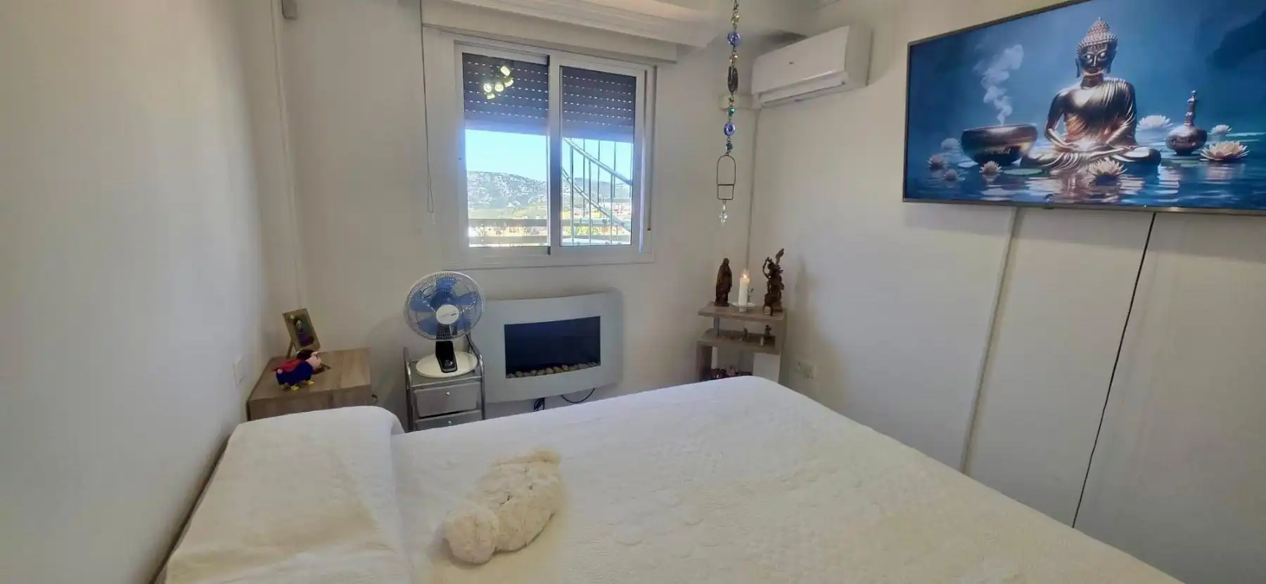 Bedroom of Attic for sale in Casares  with Air Conditioner, Terrace and Storage room