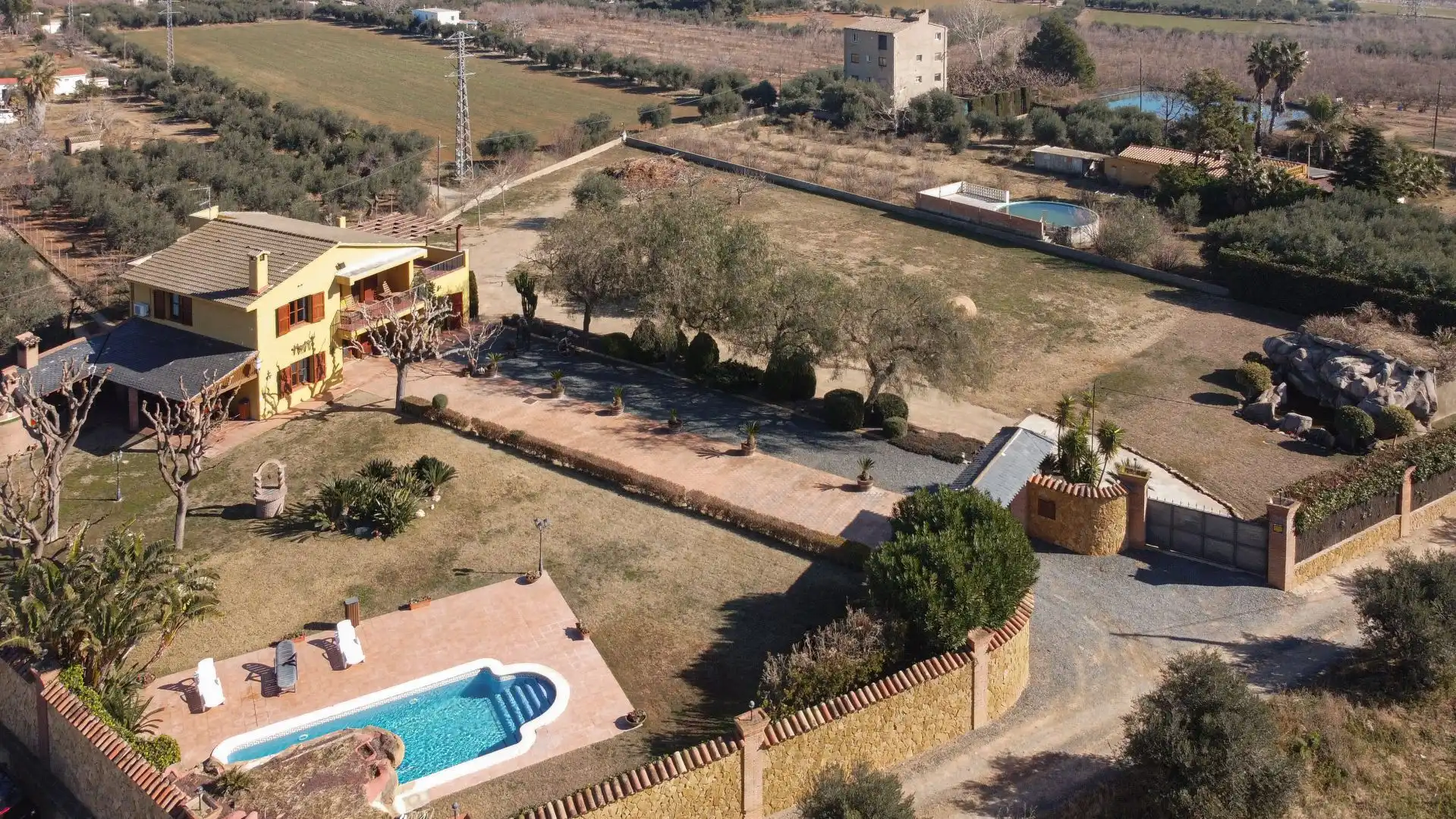 Jardín de Finca rústica en venta en La Selva del Camp con Aire acondicionado, Jardín privado y Trastero