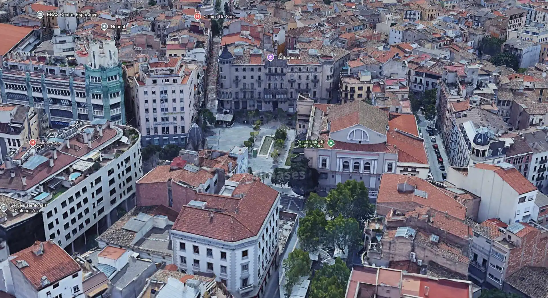 Vista exterior de Pis en venda en Manresa amb Aire condicionat, Calefacció i Terrassa