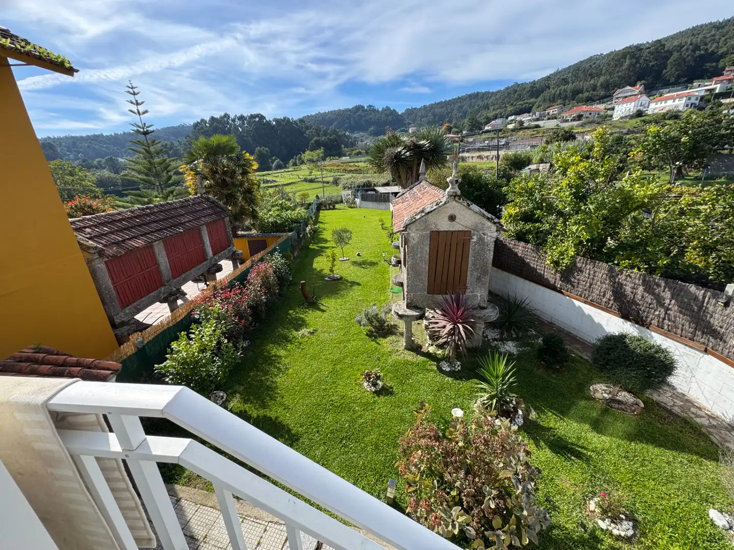 Garden of Houses for sale in Poio  with Heating, Private garden and Parquet flooring