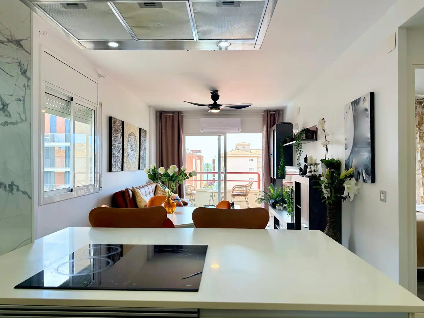 Sala de estar de Ático en venta en Calafell con Aire acondicionado, Calefacción y Terraza