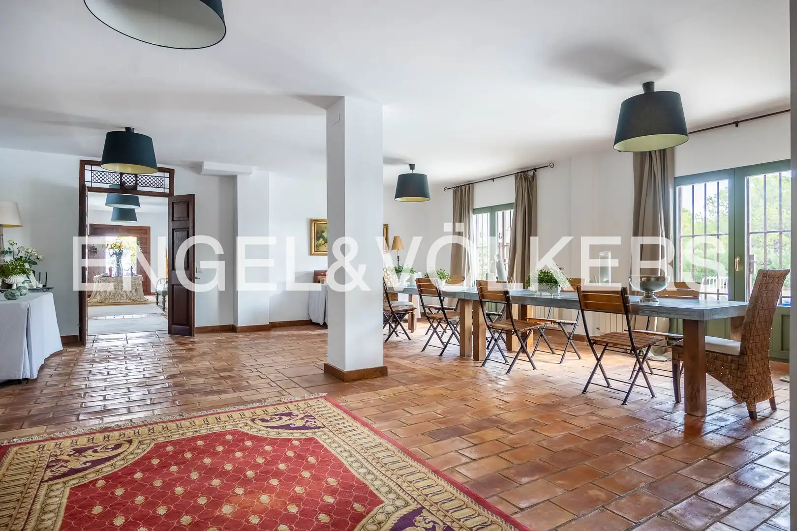 Comedor de Finca rústica en venta en Aljaraque con Aire acondicionado, Calefacción y Jardín privado