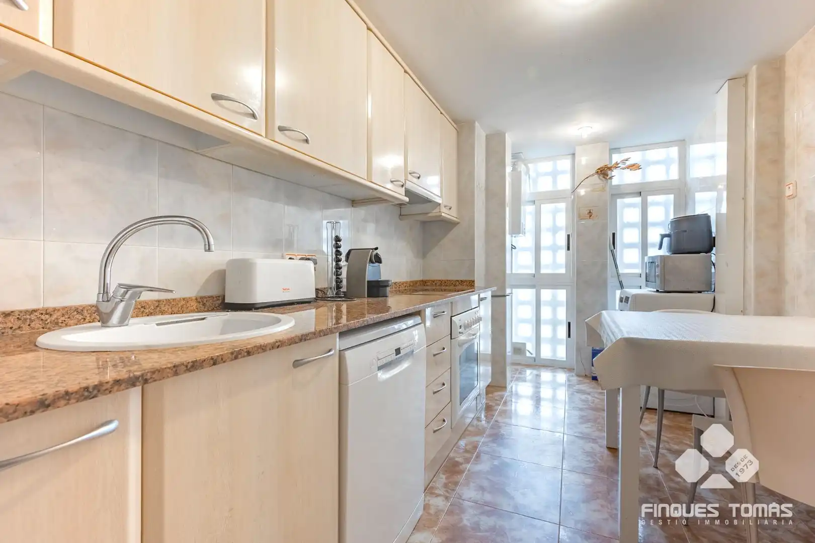 Kitchen of Flat for sale in Calafell  with Terrace, Storage room and Furnished