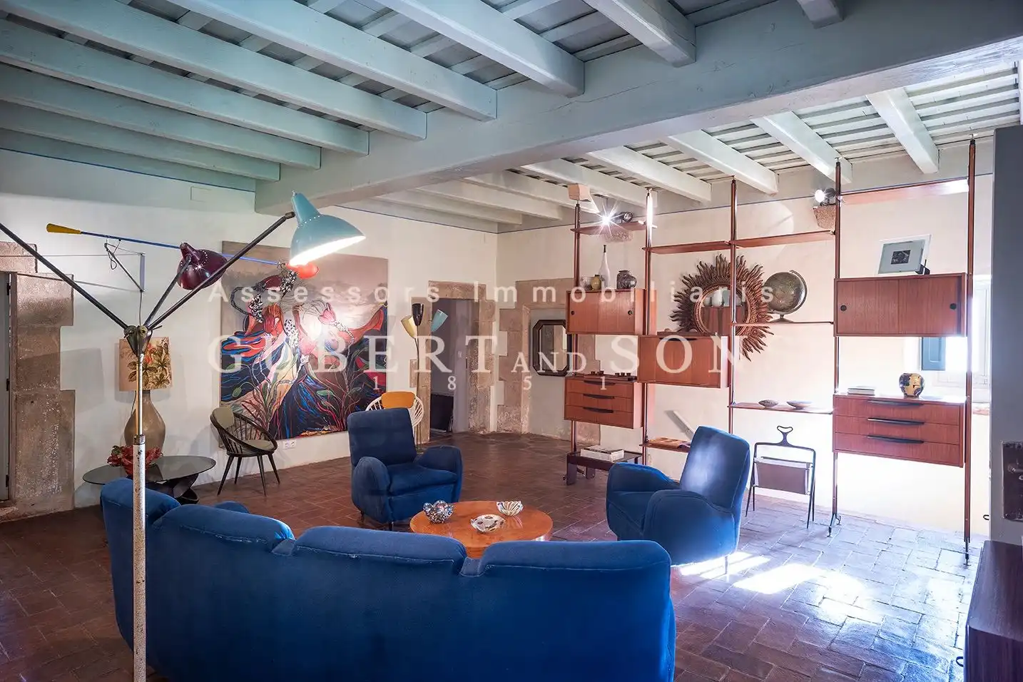 Sala d'estar de Finca rústica en venda en Sant Martí Vell amb Calefacció, Jardí privat i Terrassa