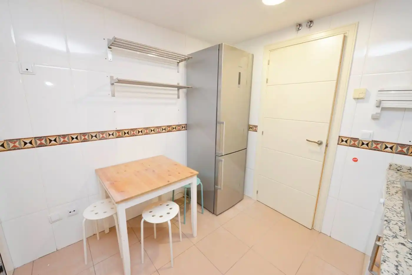 Küche von Wohnung zur Miete in Madrid mit Klimaanlage, Heizung und Abstellraum