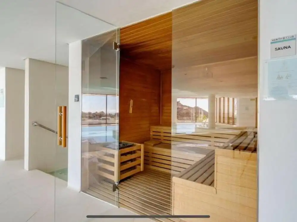 Habitación de Apartamento en venta en Ojén con Aire acondicionado, Terraza y Piscina