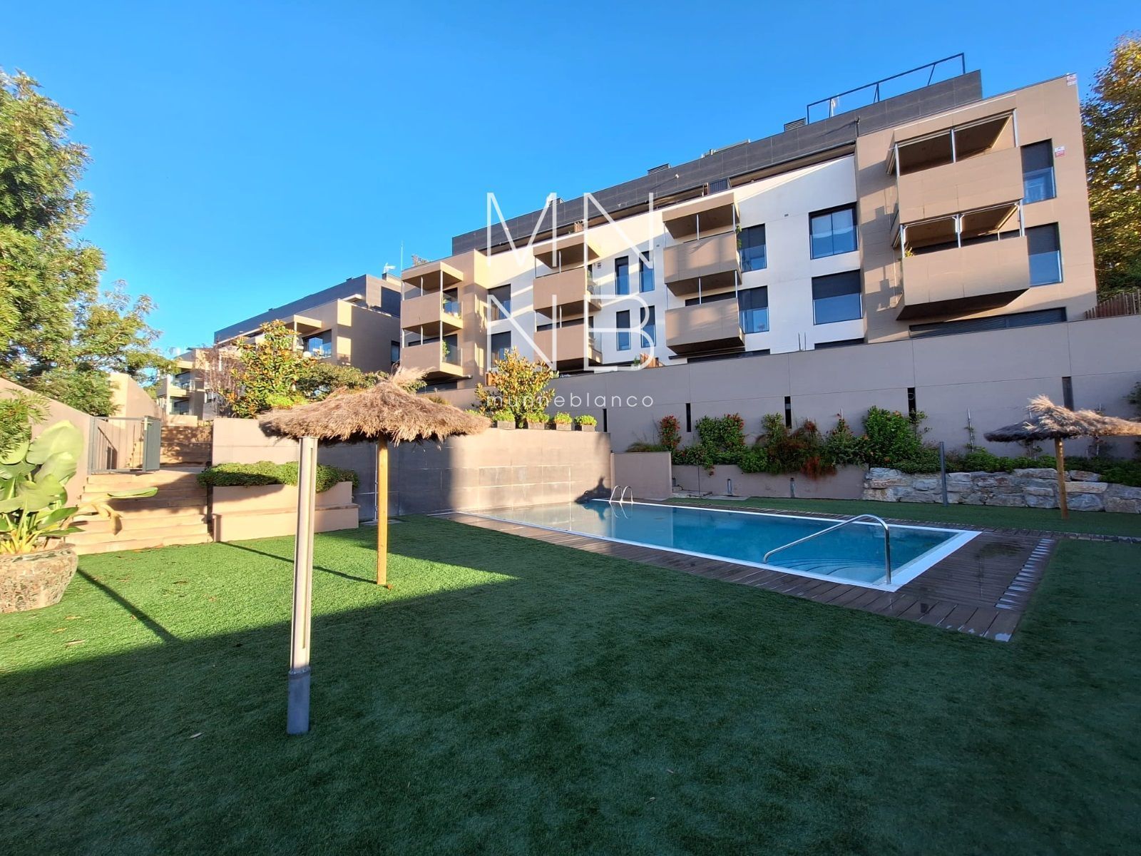 Swimming pool of Flat to rent in Sant Andreu de Llavaneres  with Air Conditioner, Heating and Terrace