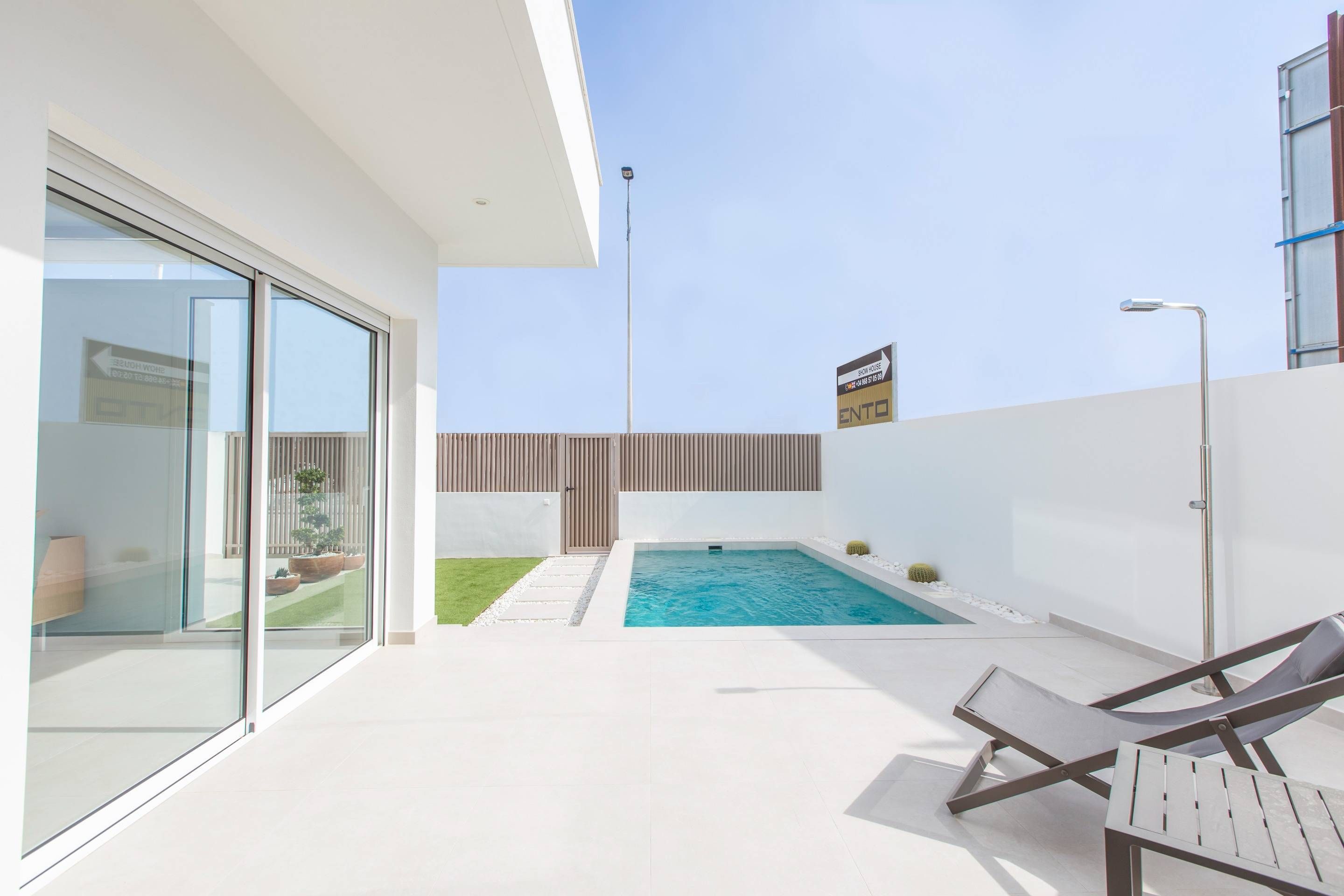 Piscina de Casa o xalet en venda en San Javier amb Calefacció, Terrassa i Piscina