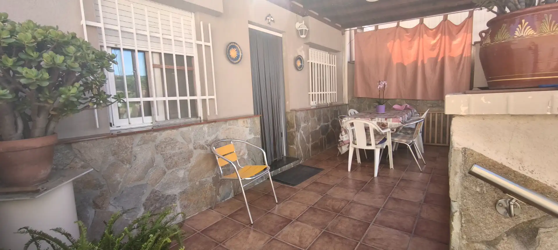 Terraza de Casa o chalet en venta en Montgat con Aire acondicionado, Jardín privado y Terraza