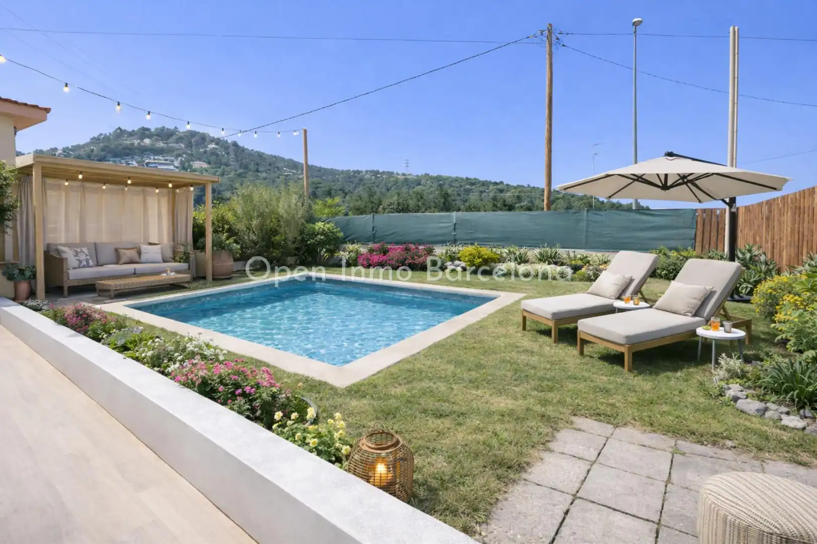 Piscina de Casa o xalet en venda en Canyelles amb Aire condicionat, Calefacció i Jardí privat