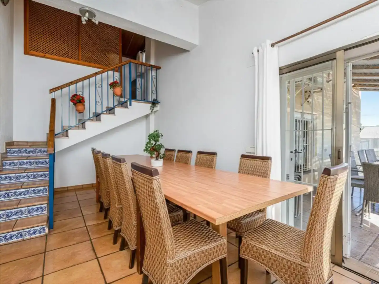 Esszimmer von Wohnung zum Verkauf in Polop mit Klimaanlage, Schwimmbad und Balkon
