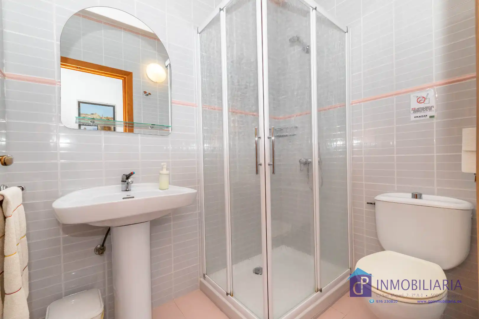 Baño de Casa o chalet en venta en Quinto con Aire acondicionado, Calefacción y Jardín privado
