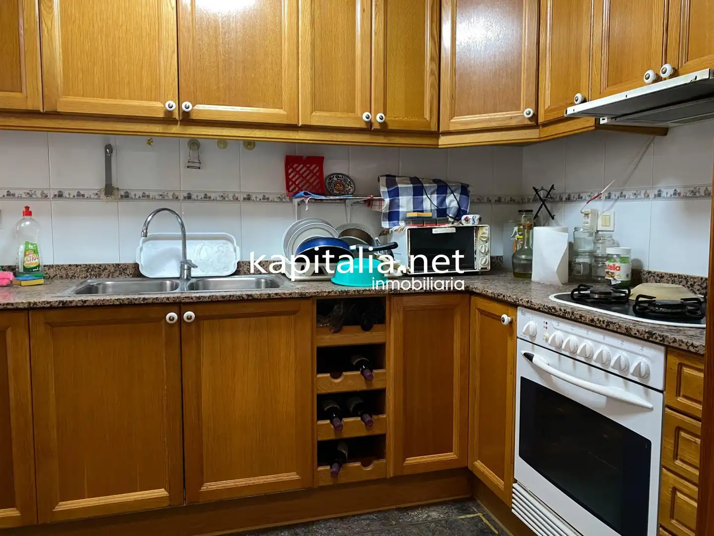 Cuina de Pis en venda en L'Alcúdia de Crespins amb Aire condicionat i Moblat