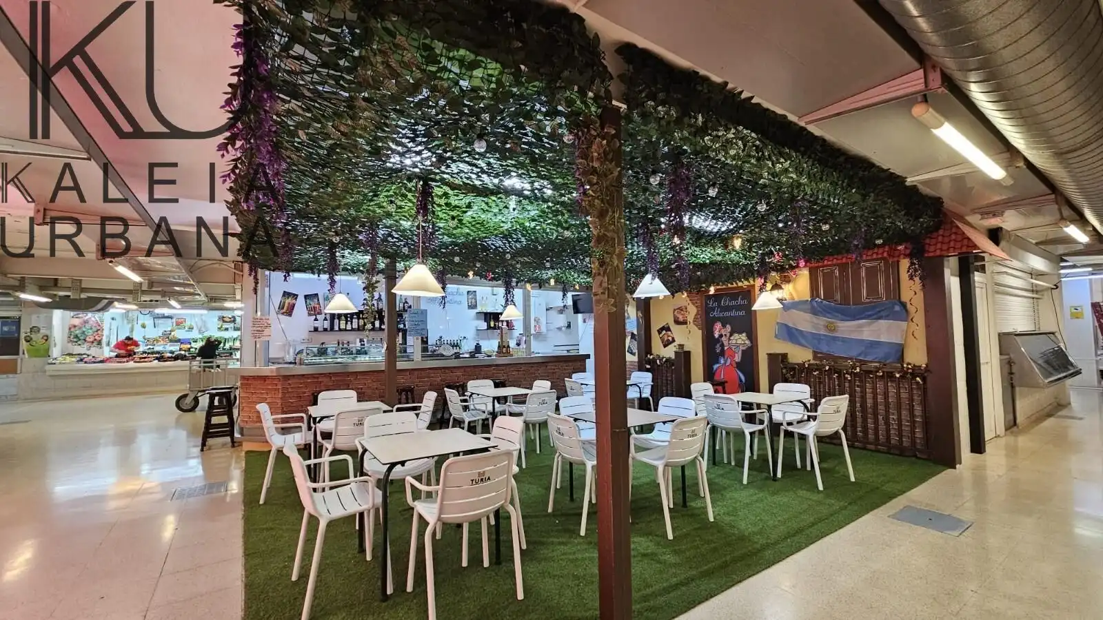 Terraza de Local de alquiler en Alicante / Alacant con Amueblado