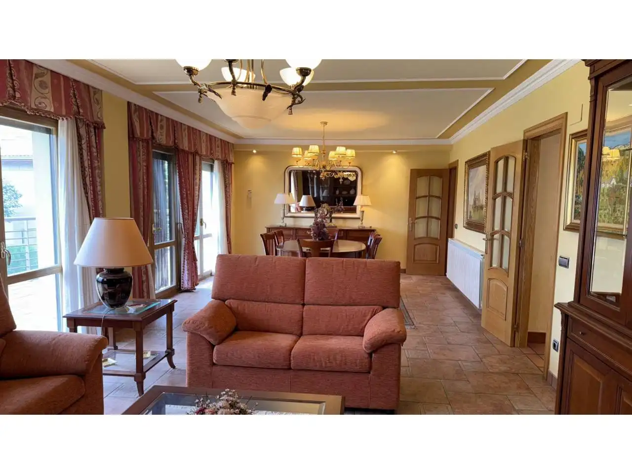 Living room of Houses for sale in Urdiain  with Heating, Private garden and Terrace