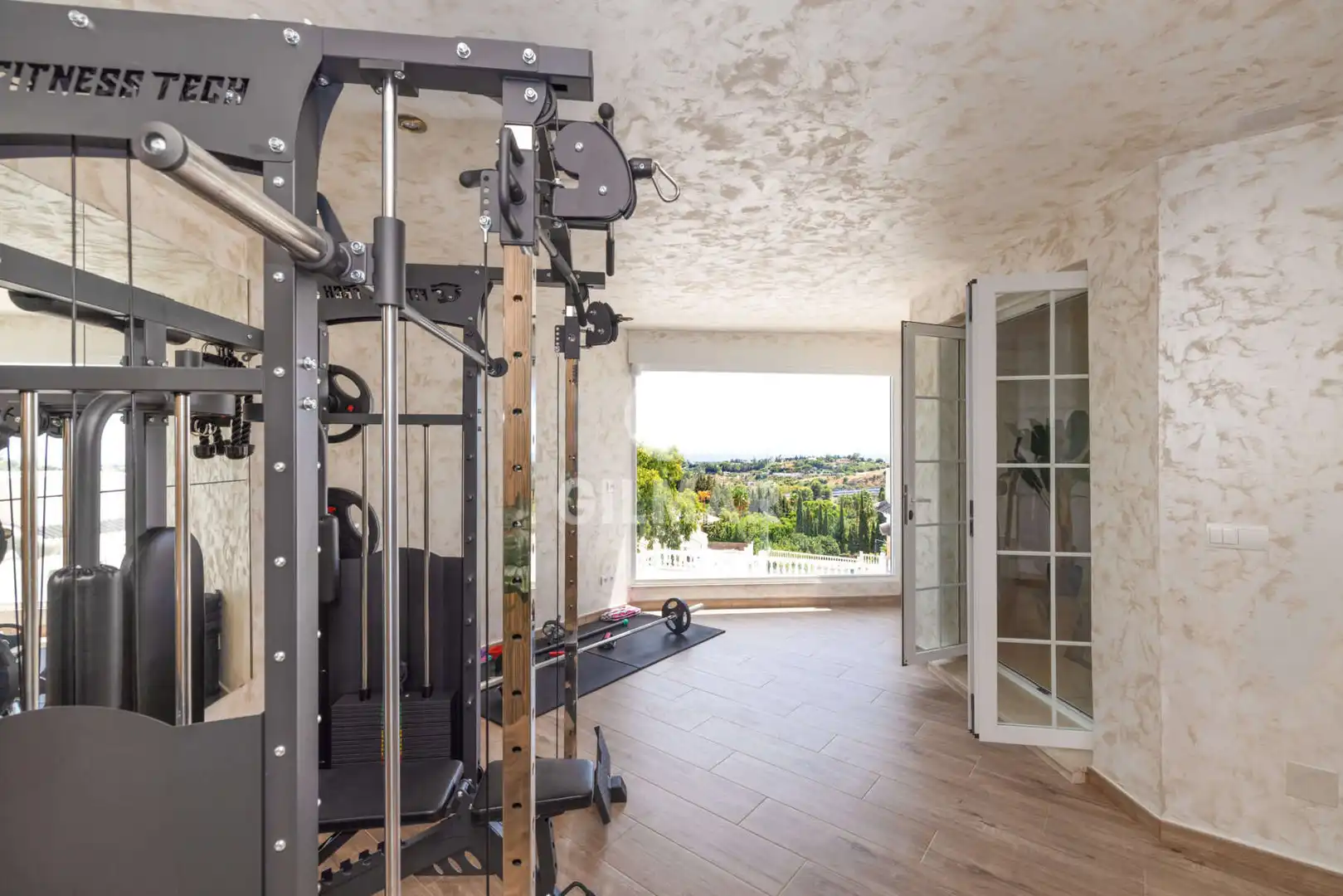 Terraza de Casa o chalet en venta en Estepona con Jardín privado y Piscina