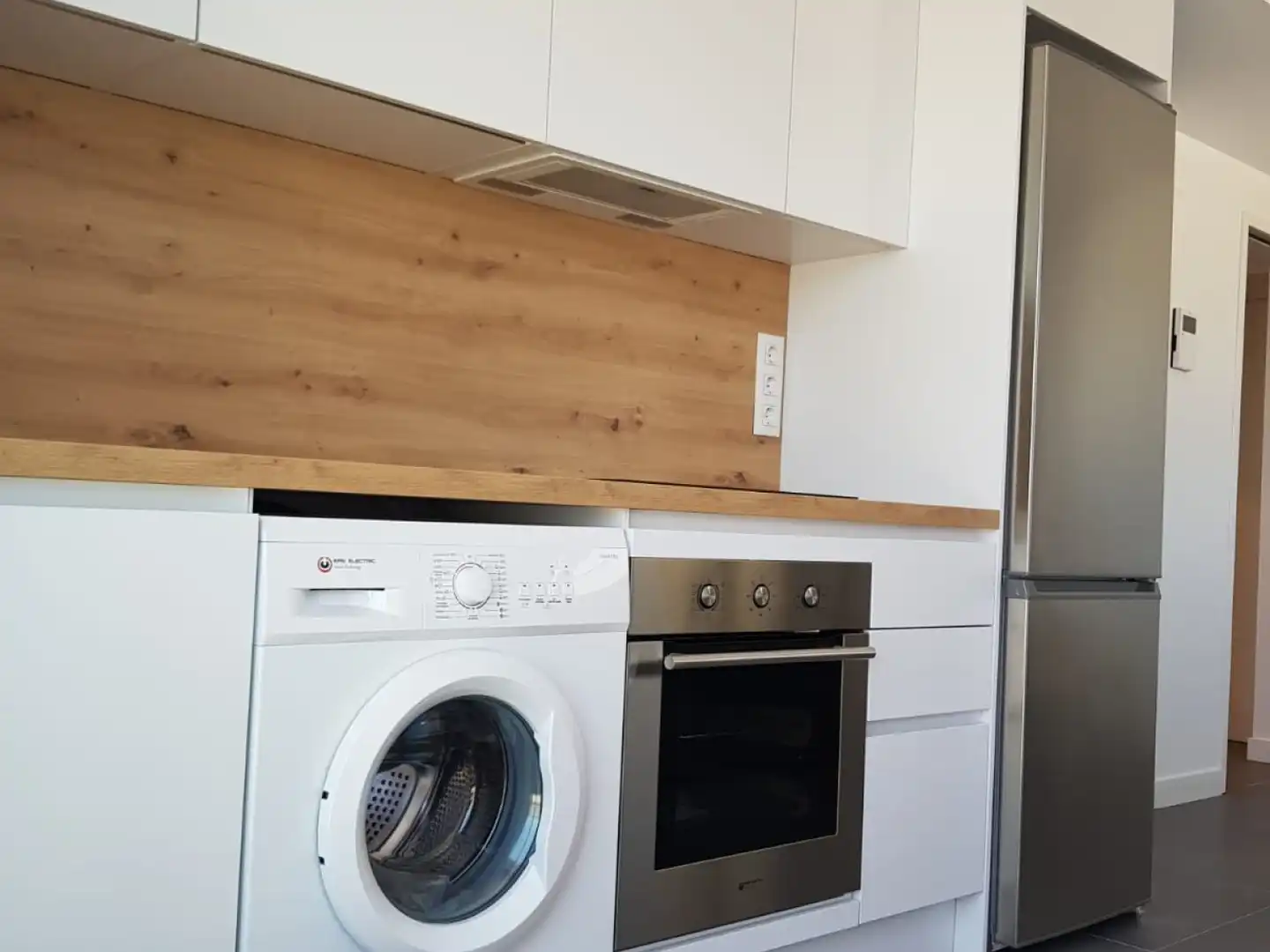 Cocina de Ático de alquiler en Murcia con Aire acondicionado, Terraza y Amueblado