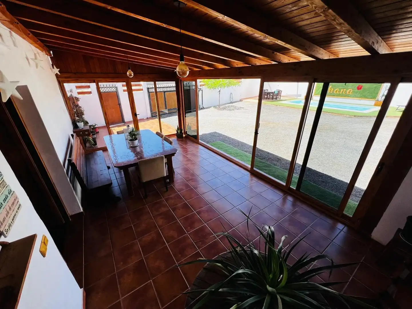 Garden of Houses for sale in Tuineje  with Air Conditioner, Terrace and Storage room