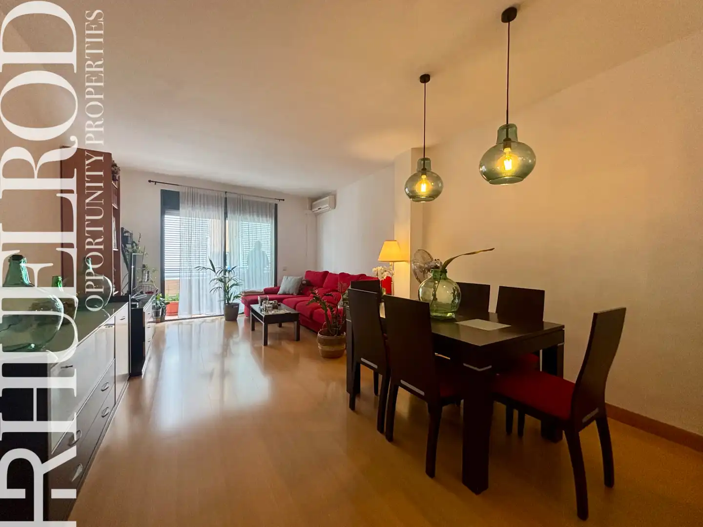 Wohnzimmer von Wohnung zum Verkauf in Badalona mit Klimaanlage, Heizung und Parkett